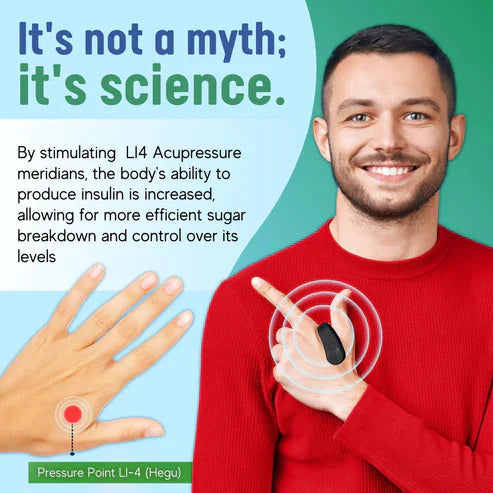 Sugar Control LI4 Acupressure Point Clip |š„BUY 1 GET 1 FREEš„|š„Flat 50% Savingsš„