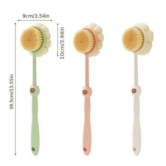 2 in 1 Loofah - Brush with Long Handle | 🔥BUY 1 GET 1 FREE🔥