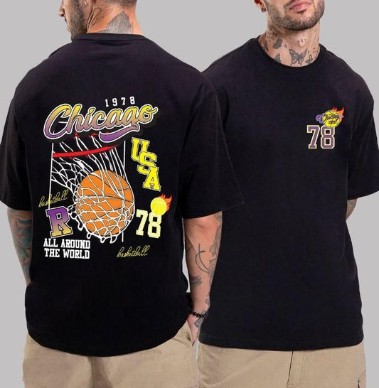 cotton oversize Graphic Printed Half Sleeves T shirt