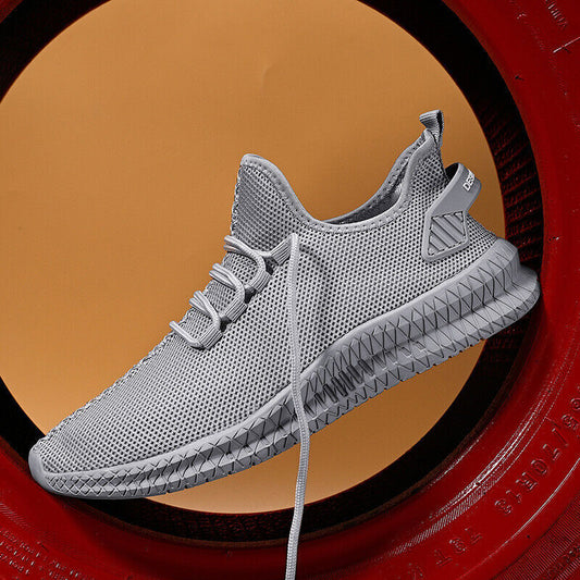 Men's Light Weight Casual Shoes - Grey